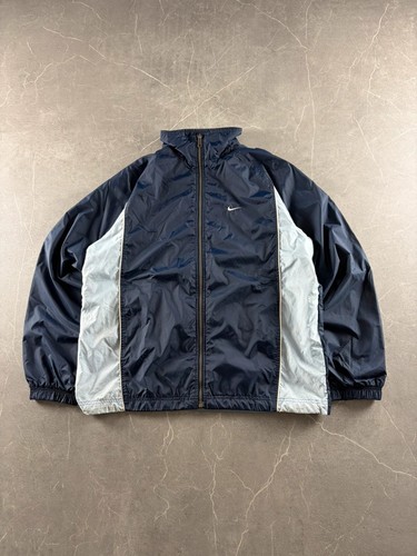 Nike vintage windbreaker - windbreaker, navy