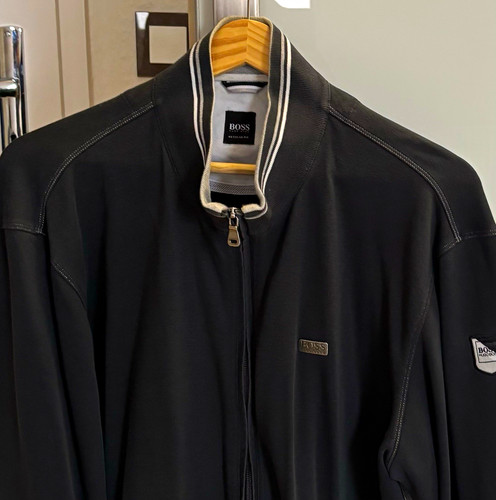 Boss herren trackjacke schwarz - trackjacke,