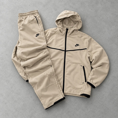 Nike tracksuit beige limited - tracksuit,