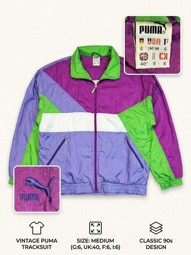 Puma vintage jacke - puma, 90er