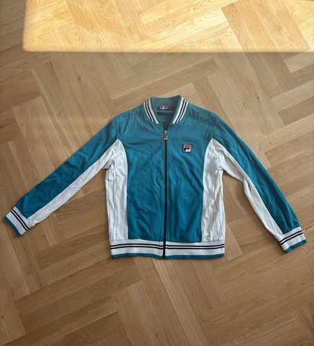 Vintage fila track - jacket, teal