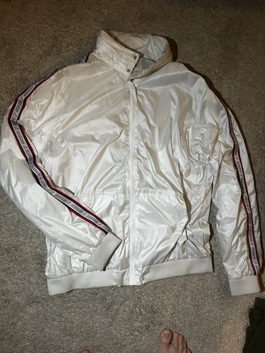 Guess windbreaker jacke weiß - windbreaker,