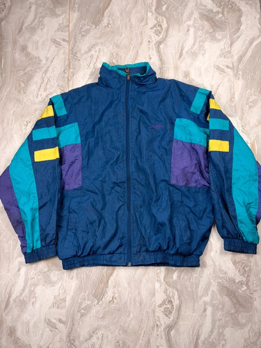 Vintage windbreaker blau - windbreaker, l