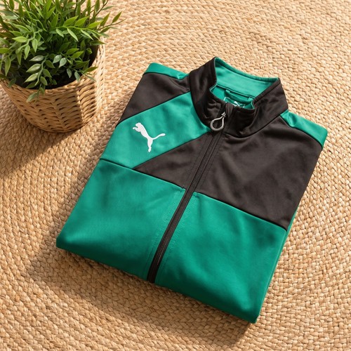 Puma trainingsjacke grün - puma,