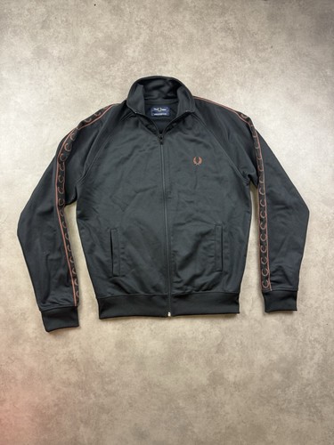 Fred perry trackjacket schwarz - perry,
